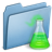 Blue Experiment Icon 48x48 png